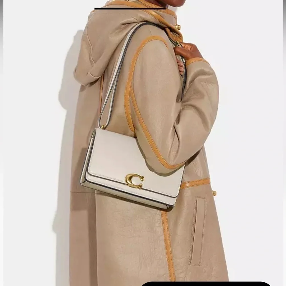 New coach Bandit Leather Shoulder Bag